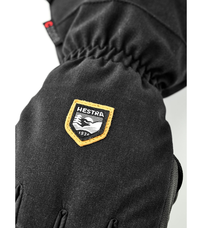 Hestra Hestra Czone Mountain  -  5 Finger 100_black 3002760 100_Black Hestra wintersportkleding 3002760 licht grijs bij Leerentveldvrijetijd.nl