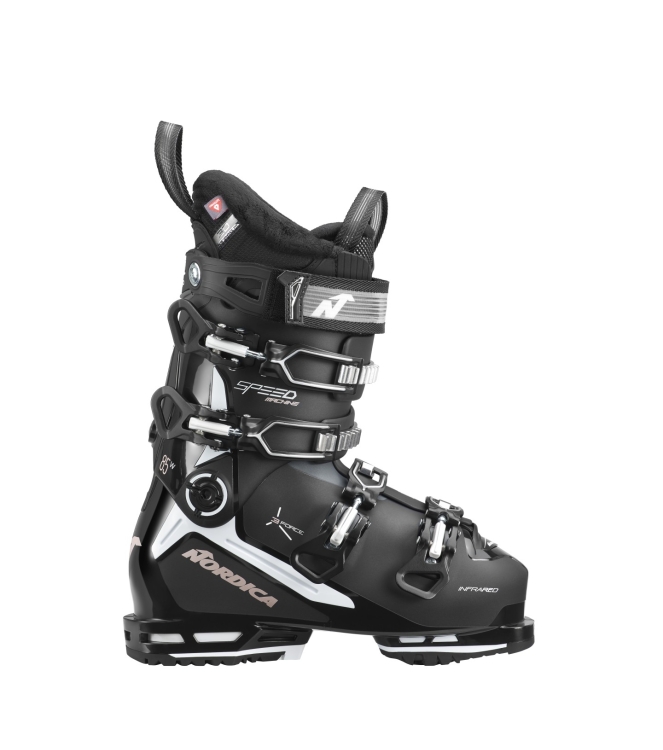 Nordica Nordica Speedmachine 3 85 W (GW) 4a2 black/white/rose NB050G2700 4A2 black/white/rose Nordica wintersport schoenen NB050G2700 licht grijs bij Leerentveldvrijetijd.nl