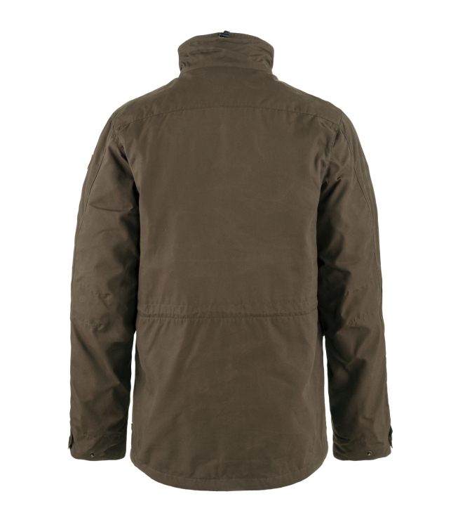 Fjällräven Fjällräven Barents 3 in 1 Hydratic Jacket M 633_dark olive F12500158 633_Dark Olive Fjällräven jassen F12500158 donker grijs bij Leerentveldvrijetijd.nl