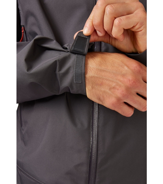 Rab jassen QWH-77 zwart combinatie bij Leerentveldvrijetijd.nl