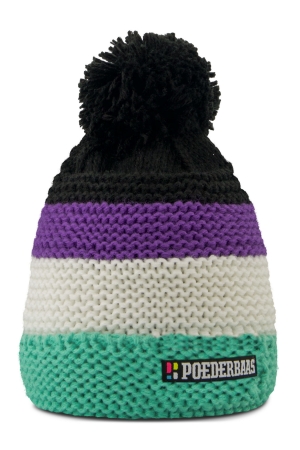 Poederbaas Poederbaas Classic Colorful Beanie 2.0 303_Green Multi