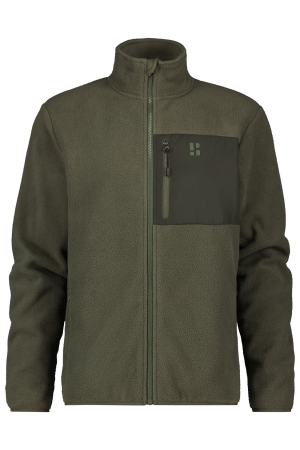 Poederbaas Poederbaas Four Seasons Fleece Jacket Men 300_Green