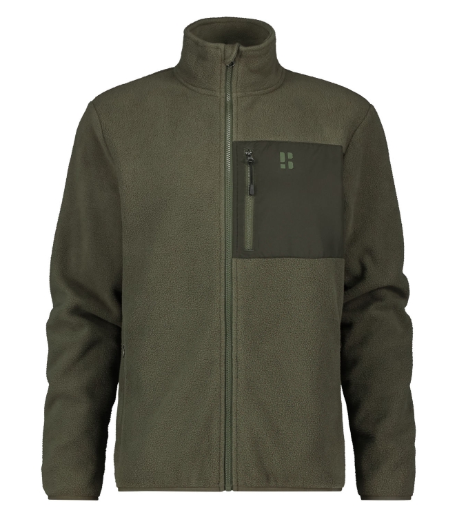 Poederbaas fleeces en truien PB210310 blauw bij Leerentveldvrijetijd.nl