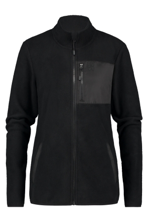 Poederbaas Poederbaas Four Seasons Fleece Jacket Women 001_Black Poederbaas Poederbaas Four Seasons Fleece Jacket Women 001_Black