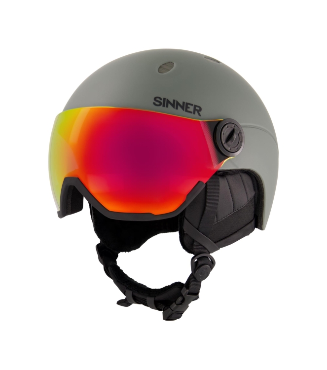 Sinner Sinner Titan Visor 75i_ms grn-bl mr cat.2 SIHE-139 75I_Ms Grn-Bl Mr Cat.2 Sinner wintersport accessoires SIHE-139 blauw bij Leerentveldvrijetijd.nl