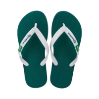 ipanema Classic Brasil Kids Slippers BB616_Green/Grey IP 80416