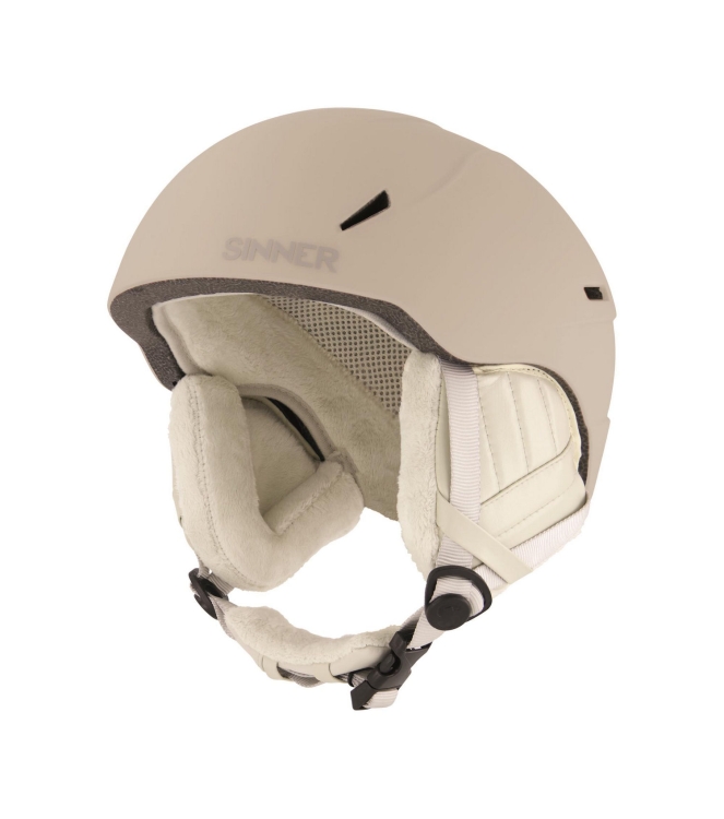 Sinner Sinner Crest 20_matte light grey SIHE-156 20_Matte Light Grey Sinner wintersport accessoires SIHE-156 turquoise bij Leerentveldvrijetijd.nl