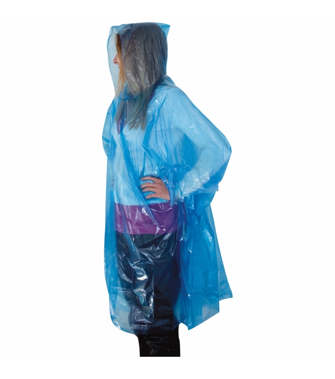 TravelSafe TravelSafe Poncho Light met capuchon TS0441 TravelSafe jassen TS0441 ecru bij Leerentveldvrijetijd.nl