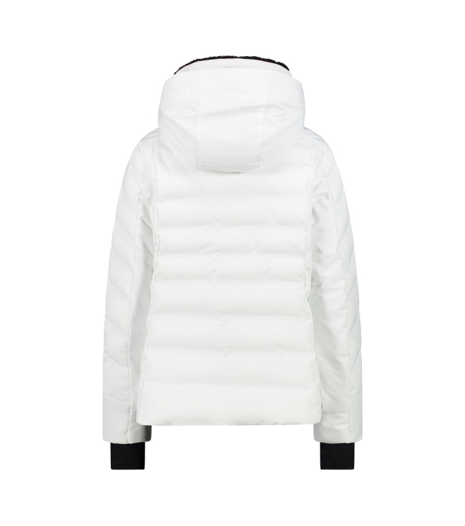 CMP CMP Woman Jacket Fix Hood a001 bianco 34W4406 A001 Bianco CMP jassen 34W4406 roze bij Leerentveldvrijetijd.nl