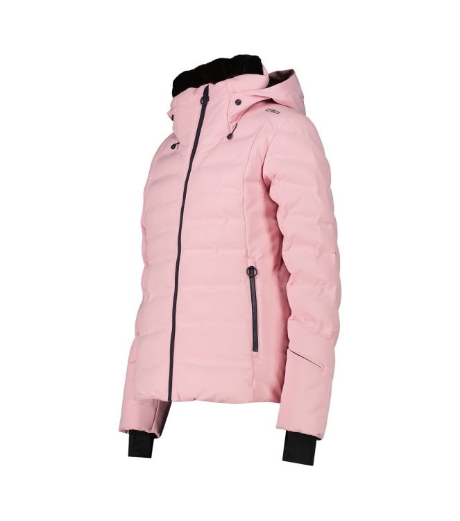 CMP CMP Woman Jacket Fix Hood b309 pink 34W4406 B309 Pink CMP jassen 34W4406 olijf bij Leerentveldvrijetijd.nl