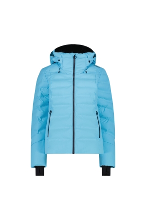 CMP CMP Woman Jacket Fix Hood L222 Topazio CMP CMP Woman Jacket Fix Hood L222 Topazio