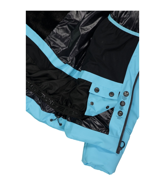 CMP CMP Woman Jacket Fix Hood l222 topazio 34W4406 L222 Topazio CMP jassen 34W4406 antraciet bij Leerentveldvrijetijd.nl