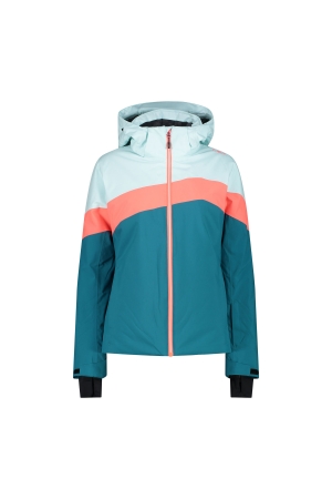 CMP CMP Woman Jacket Zip Hood E867 Teal