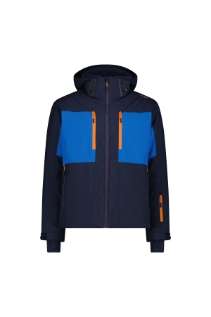 CMP CMP Man Jacket Zip Hood N950 Black Blue