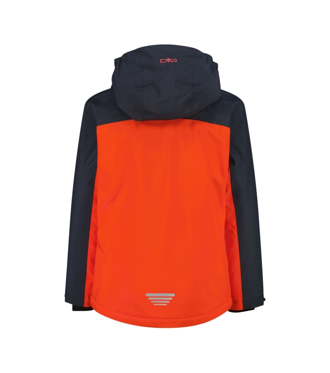 CMP CMP Kid Jacket Snaps Hood 21cu tango-antracite 39W1924 21CU Tango-Antracite CMP jassen 39W1924 beige bij Leerentveldvrijetijd.nl