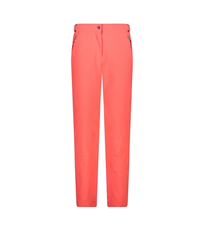 CMP CMP Woman Pant c649 red fluo 3W18596N C649 Red Fluo CMP gevoerde broeken 3W18596N geel bij Leerentveldvrijetijd.nl