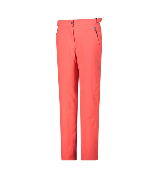 CMP CMP Woman Pant c649 red fluo 3W18596N C649 Red Fluo CMP gevoerde broeken 3W18596N geel bij Leerentveldvrijetijd.nl