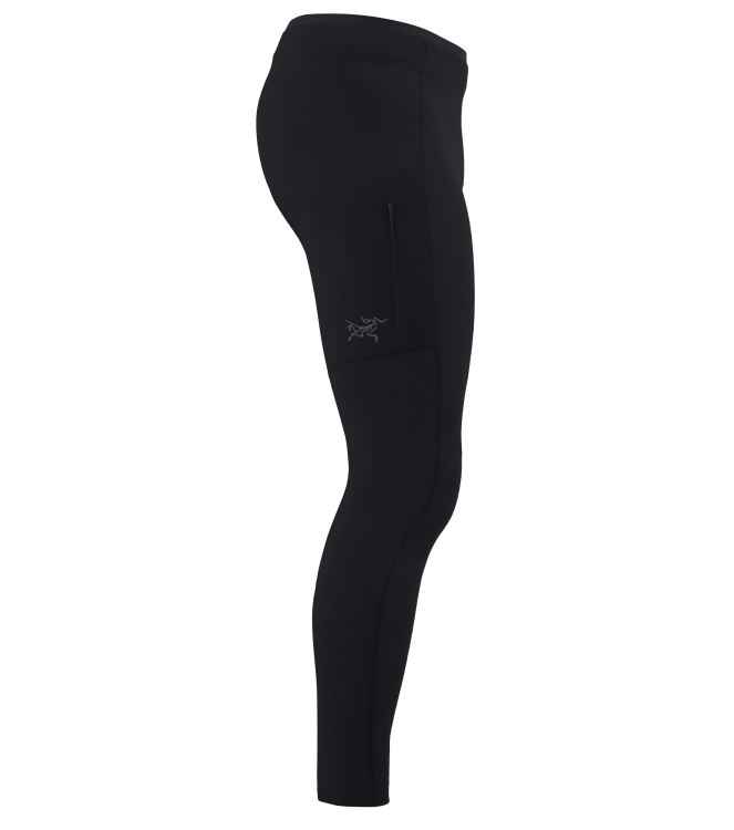 Arc'teryx Arc\'teryx Rho LT Bottom M black X000009418 Black Arc'teryx wintersportkleding X000009418 licht grijs bij Leerentveldvrijetijd.nl