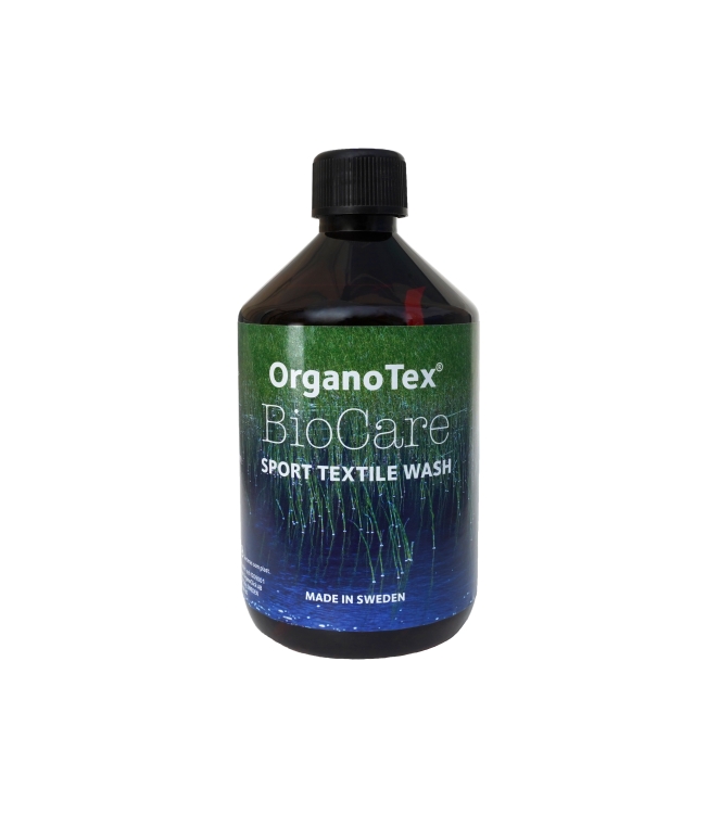 OrganoTex OrganoTex BioCare Sport Textile Wash (500 ml)  102391  OrganoTex wasmiddel kleding 102391 ecru bij Leerentveldvrijetijd.nl
