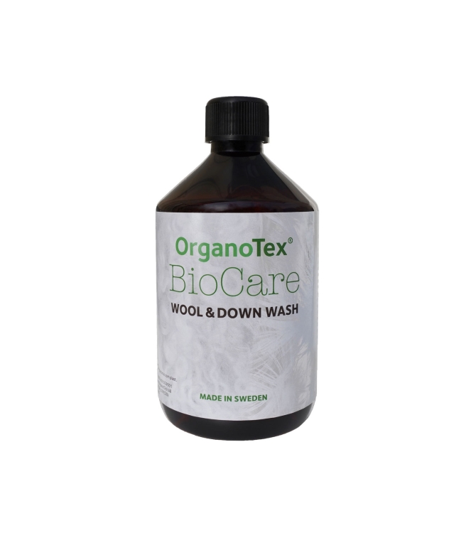 OrganoTex OrganoTex BioCare Wool&Down Wash (500 ml)  102687  OrganoTex wasmiddel kleding 102687 ecru bij Leerentveldvrijetijd.nl