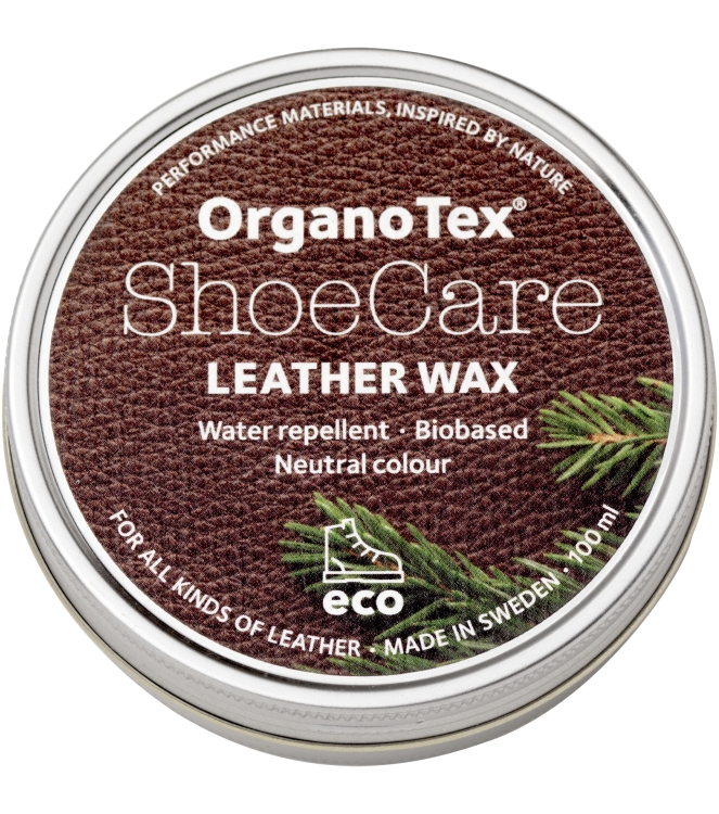 OrganoTex OrganoTex ShoeCare Leather wax (100 ml)  103106  OrganoTex schoen accessoires 103106 ecru bij Leerentveldvrijetijd.nl