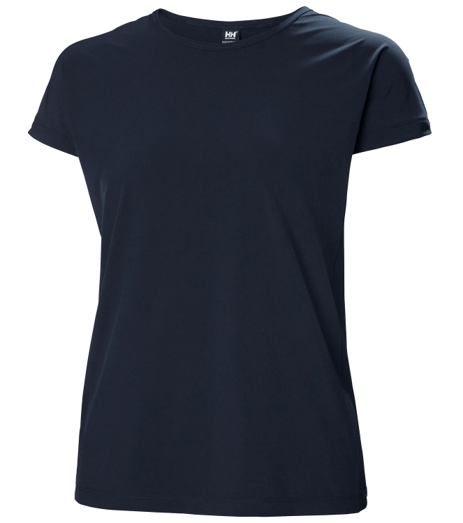 Helly Hansen Helly Hansen W Thalia Summer Top 597_navy 34350 597_Navy Helly Hansen fleeces en truien 34350 antraciet bij Leerentveldvrijetijd.nl