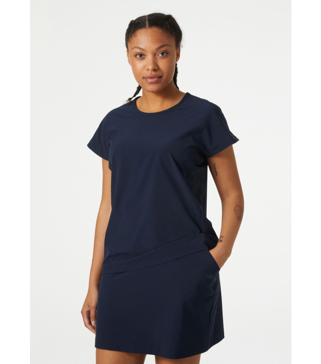 Helly Hansen Helly Hansen W Thalia Summer Top 597_navy 34350 597_Navy Helly Hansen fleeces en truien 34350 antraciet bij Leerentveldvrijetijd.nl