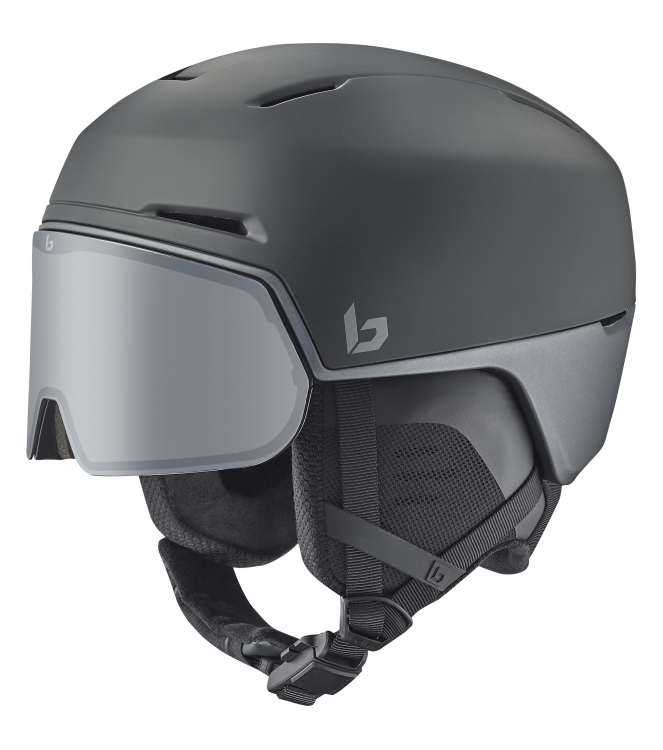 Bolle Bolle X-Fusion photochromic lens cat 1-3 black and grey matte BH0170 Black and grey matte Bolle wintersport accessoires BH0170 licht grijs bij Leerentveldvrijetijd.nl
