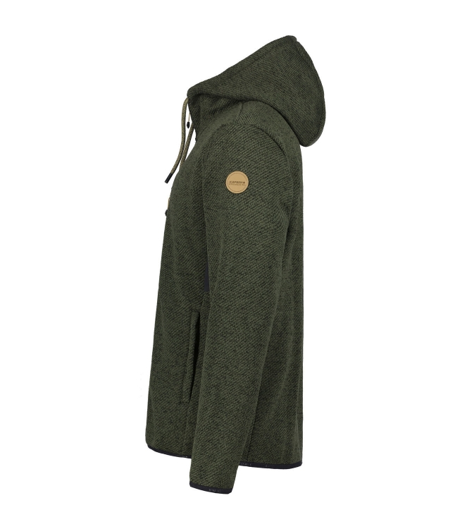 Icepeak fleeces en truien 57662_655_I donker grijs bij Leerentveldvrijetijd.nl