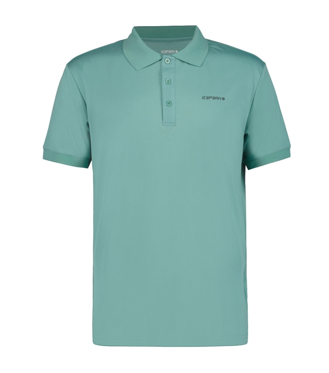 Icepeak Icepeak Bellmont M Polo Shirt 565_antique green 57640_590_I 565_Antique Green Icepeak fleeces en truien 57640_590_I blauw bij Leerentveldvrijetijd.nl