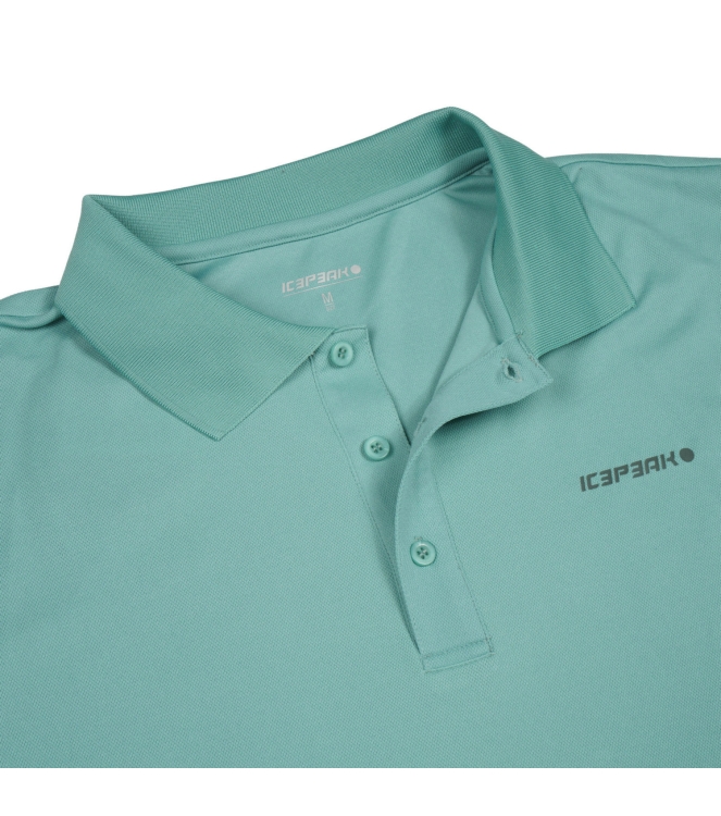 Icepeak Icepeak Bellmont M Polo Shirt 565_antique green 57640_590_I 565_Antique Green Icepeak fleeces en truien 57640_590_I blauw bij Leerentveldvrijetijd.nl