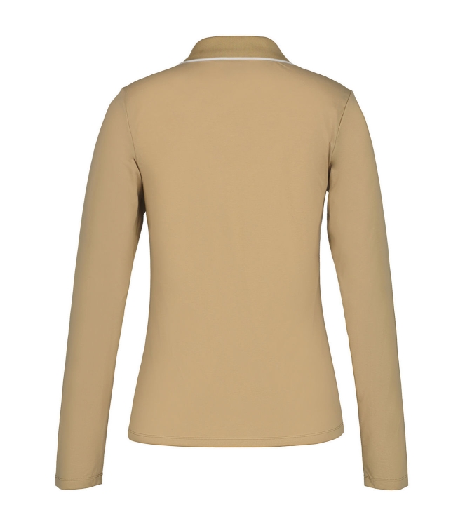 Luhta Luhta Hartikkala Wm Polo Shirt 021_powder 37250_128_L 021_Powder Luhta fleeces en truien 37250_128_L wit bij Leerentveldvrijetijd.nl