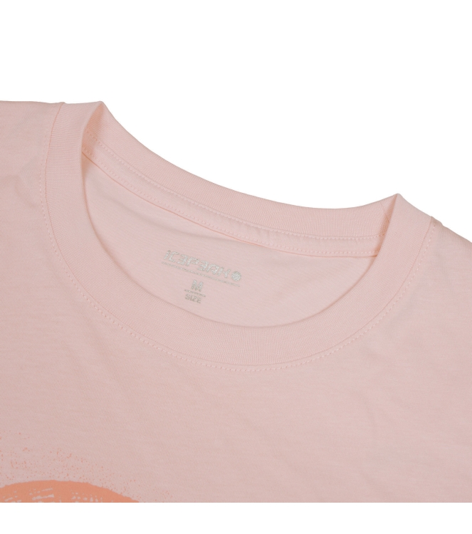 Icepeak Icepeak Mattoon Wm T-Shirt 605_baby pink 54628_660_I 605_Baby Pink Icepeak fleeces en truien 54628_660_I ivoor bij Leerentveldvrijetijd.nl