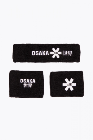 Osaka Osaka Sweatband Set 2.0 9008 black-white