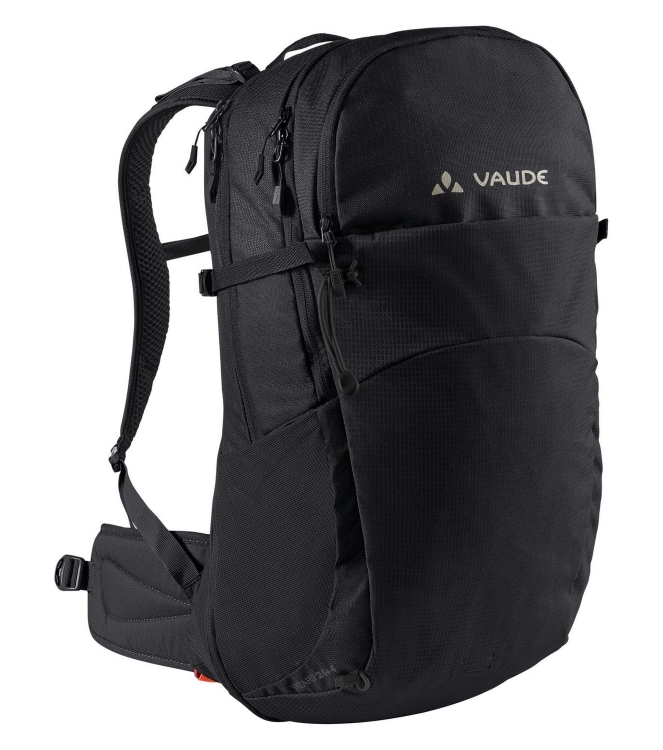 Vaude Vaude Wizard 24+4 dagtour rugzak 010_black 14567 010_Black Vaude tassen 14567 licht grijs bij Leerentveldvrijetijd.nl