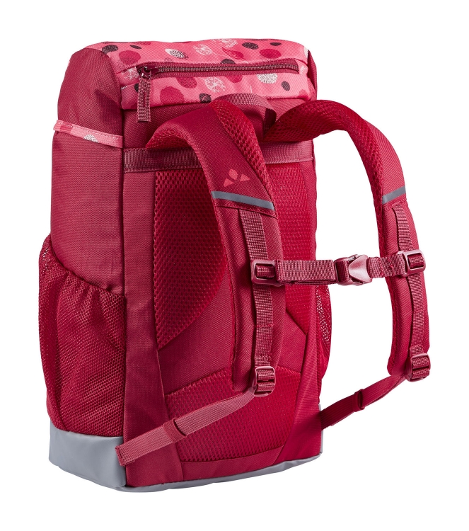 Vaude Vaude Puck 10 997_bright pink/cranberry 15476 997_Bright Pink/Cranberry Vaude tassen 15476 ivoor bij Leerentveldvrijetijd.nl