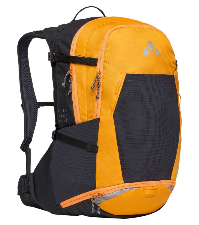 Vaude Vaude Bike Alpin 23+5 dagtour rugzak 554_kurkuma 47281 554_Kurkuma Vaude tassen 47281 groen bij Leerentveldvrijetijd.nl