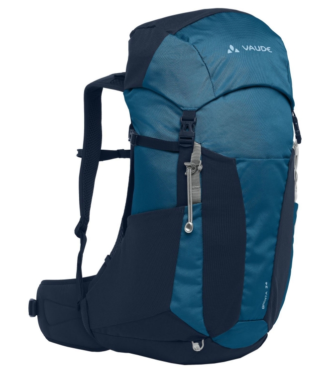 Vaude Vaude Brenta 24 liter dagtour rugzak 334_baltic sea 47362 334_Baltic Sea Vaude tassen 47362 pink bij Leerentveldvrijetijd.nl