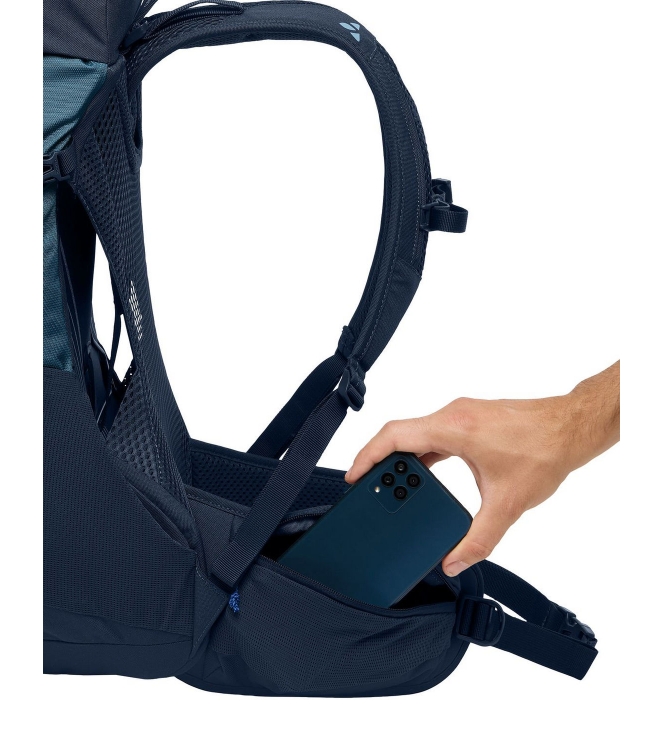 Vaude Vaude Brenta 24 liter dagtour rugzak 334_baltic sea 47362 334_Baltic Sea Vaude tassen 47362 pink bij Leerentveldvrijetijd.nl