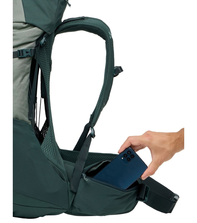 Vaude Vaude Brenta 36+6 liter rugzak 123_agave 47368 123_Agave Vaude tassen 47368 blauw bij Leerentveldvrijetijd.nl