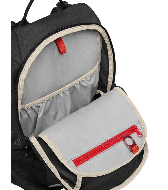 Vaude Vaude Trailvent 10 dagtour rugzak 010_black 47278 010_Black Vaude tassen 47278 licht grijs bij Leerentveldvrijetijd.nl