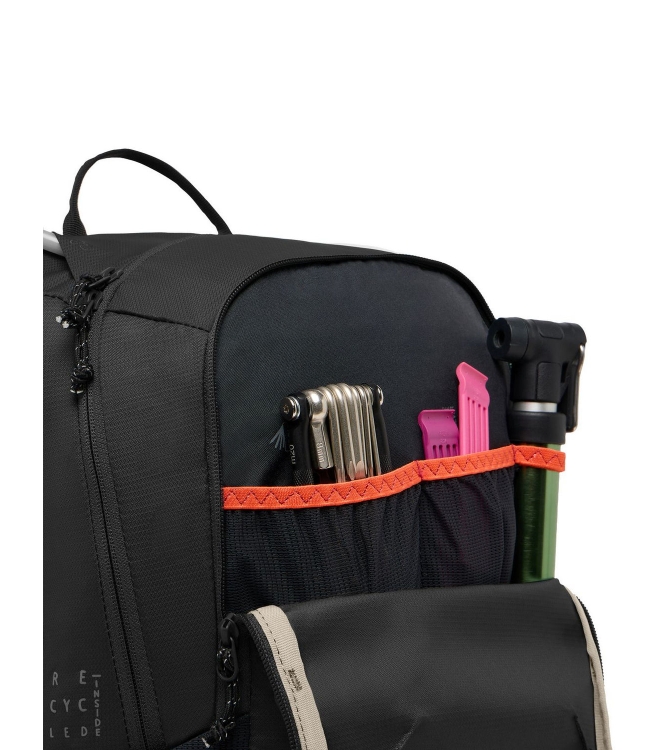 Vaude Vaude Trailvent 10 dagtour rugzak 010_black 47278 010_Black Vaude tassen 47278 licht grijs bij Leerentveldvrijetijd.nl