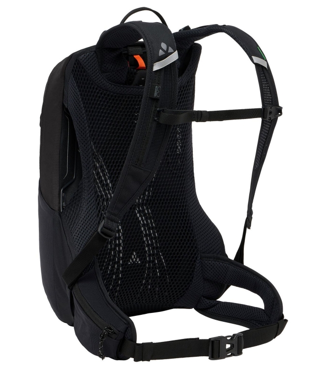 Vaude Vaude Trailvent 10 dagtour rugzak 010_black 47278 010_Black Vaude tassen 47278 licht grijs bij Leerentveldvrijetijd.nl