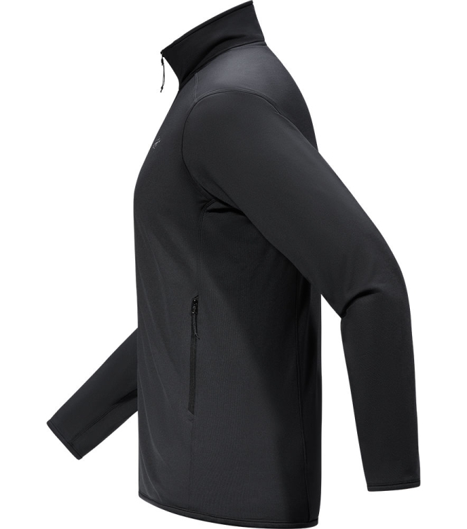 Arc'teryx Arc\'teryx Kyanite LT JKT M black X000009640 Black Arc'teryx fleeces en truien X000009640 licht grijs bij Leerentveldvrijetijd.nl