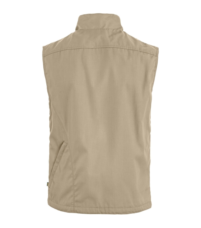 Fjällräven Fjällräven Reporter Lite Vest M 118_fossil F81280 118_Fossil Fjällräven jassen F81280 lichtblauw bij Leerentveldvrijetijd.nl