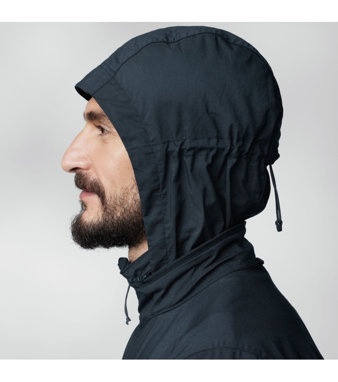 Fjällräven Fjällräven Abisko Hike Jacket M 555_dark navy F86700 555_Dark Navy Fjällräven jassen F86700 geen kleur bij Leerentveldvrijetijd.nl