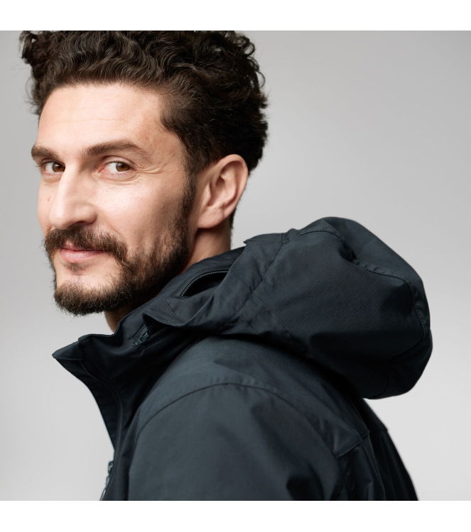 Fjällräven Fjällräven Abisko Hike Jacket M 555_dark navy F86700 555_Dark Navy Fjällräven jassen F86700 geen kleur bij Leerentveldvrijetijd.nl