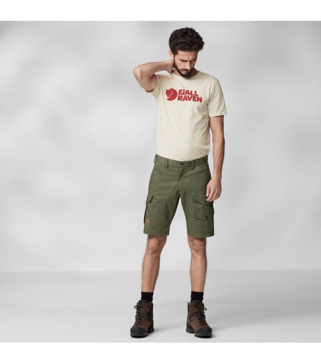 Fjällräven Fjällräven Vidda Pro Lite Shorts M 625_laurel green F86892 625_Laurel Green Fjällräven broeken F86892 blauw bij Leerentveldvrijetijd.nl