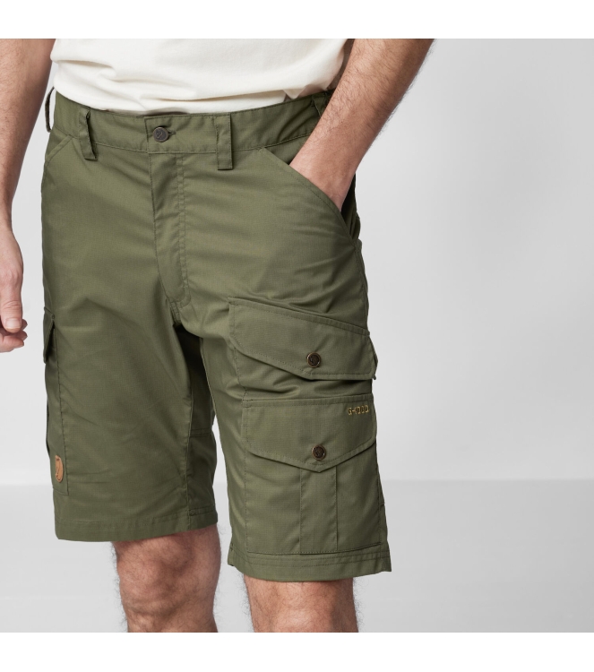 Fjällräven Fjällräven Vidda Pro Lite Shorts M 625_laurel green F86892 625_Laurel Green Fjällräven broeken F86892 blauw bij Leerentveldvrijetijd.nl