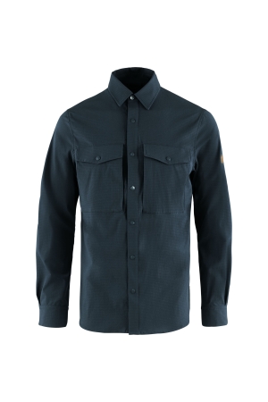 Fjällräven Fjällräven Abisko Trekking Shirt M 555_Dark Navy